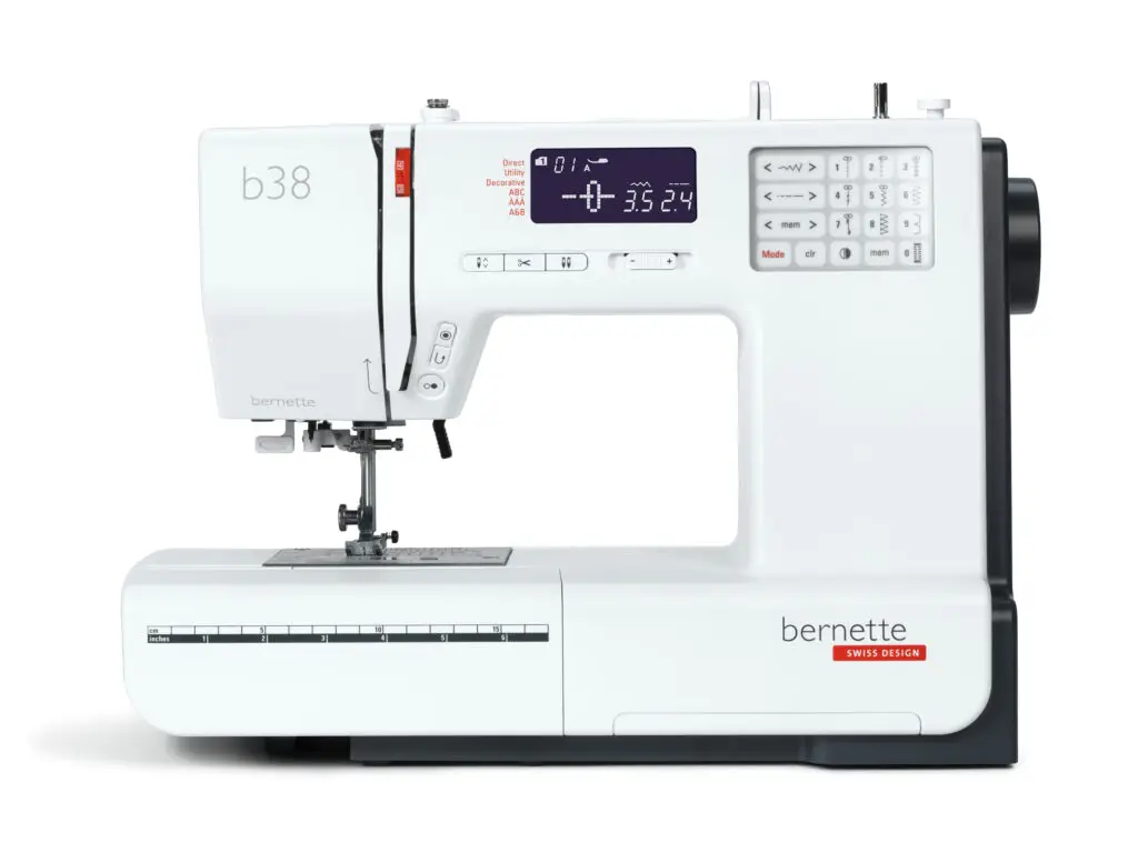 Bernette b38 electronic sewing machine for quilters and crafters